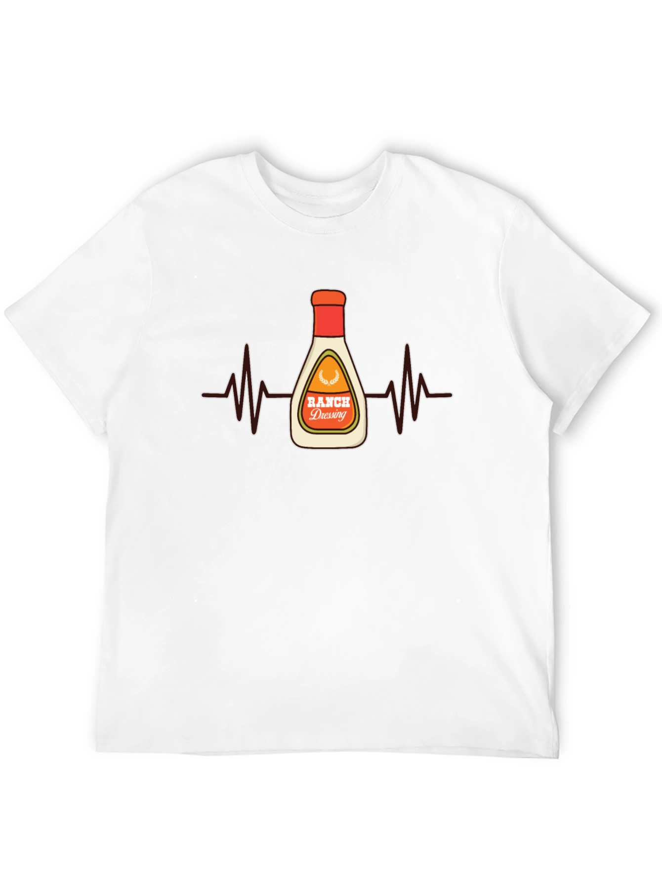 Ranch Dressing Heartbeat T-Shirt