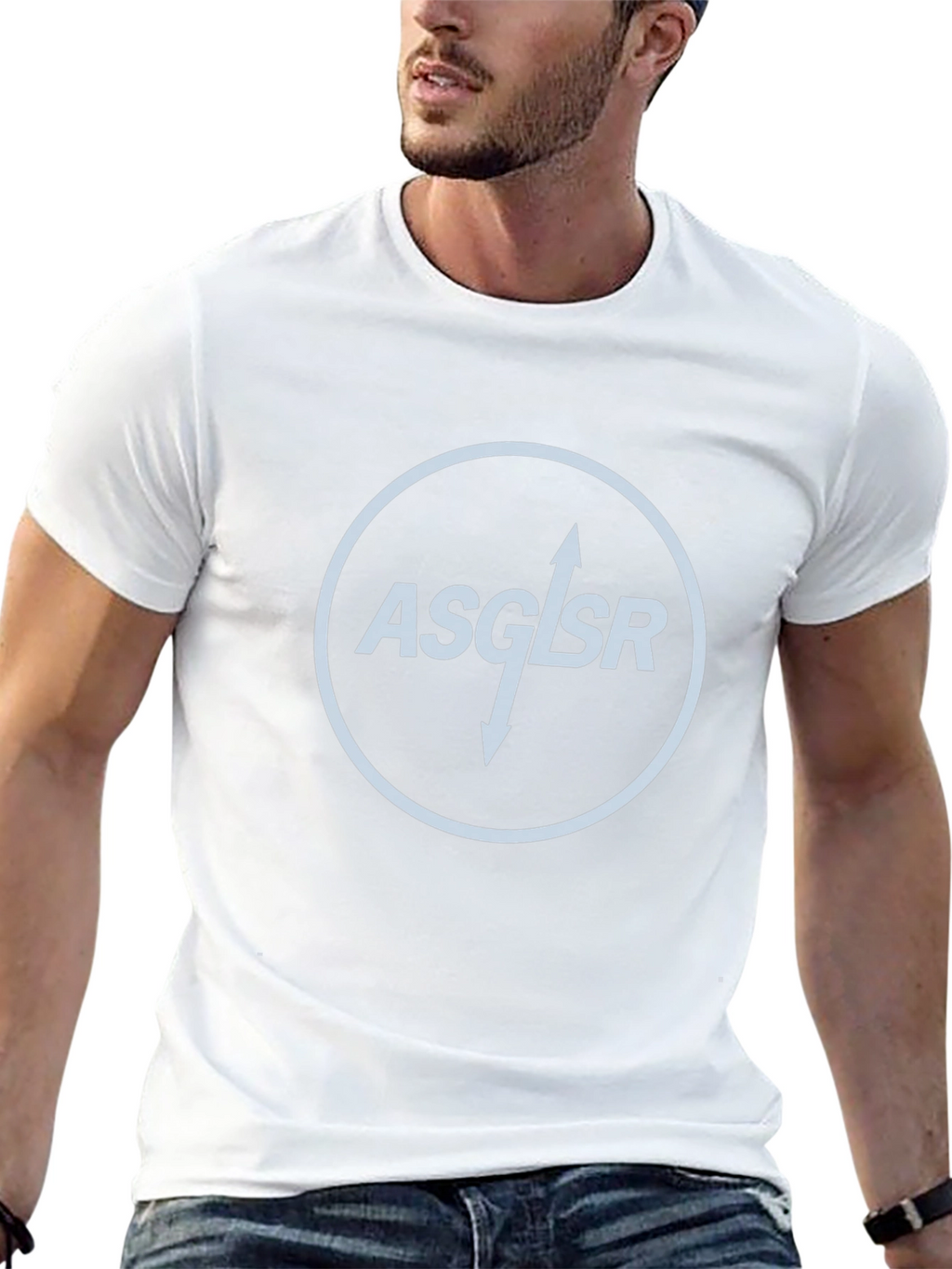 ASGSR Arrow Circle Tee - Modern Graphic T-Shirt