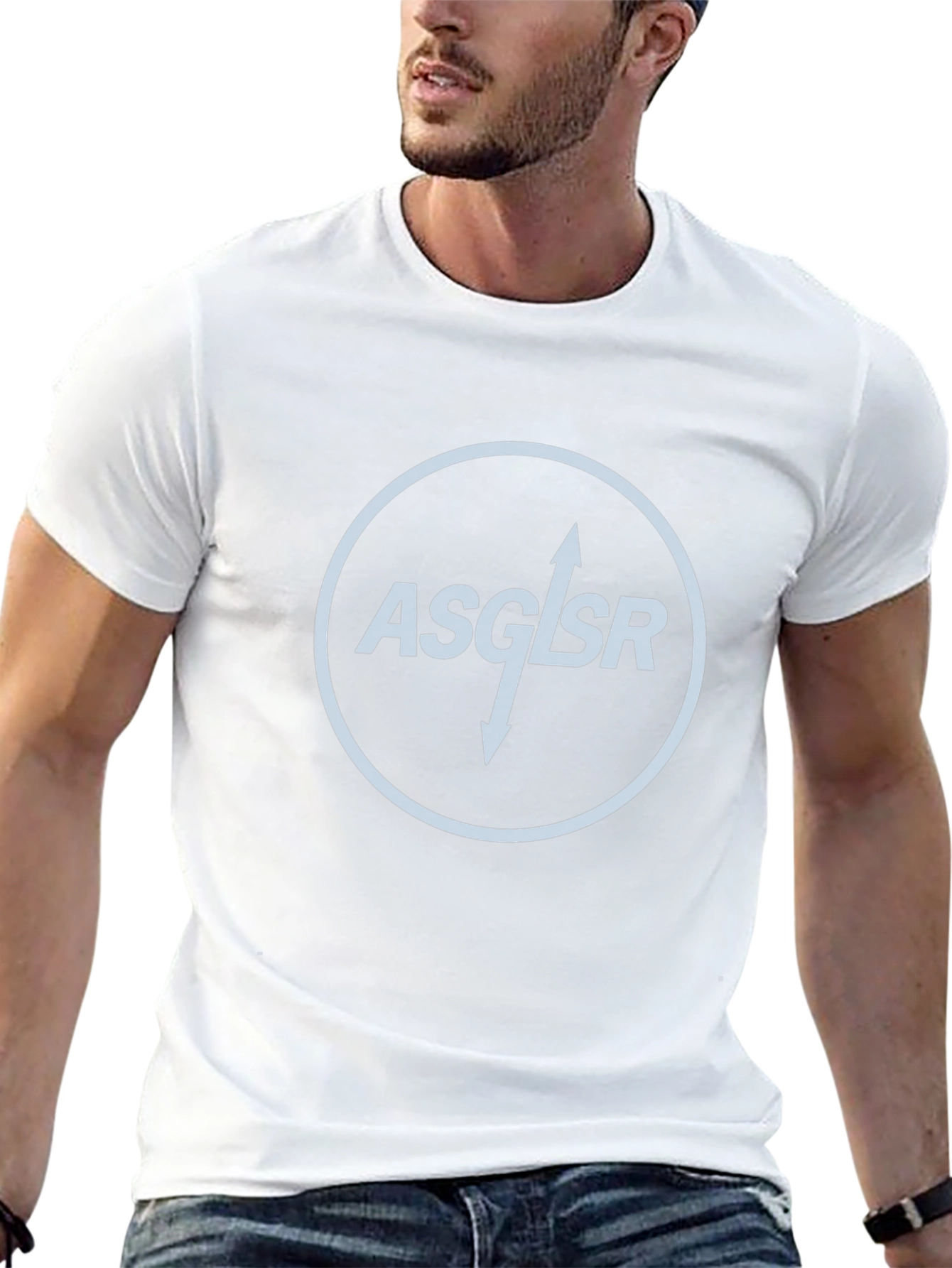 ASGSR Arrow Circle Tee - Modern Graphic T-Shirt