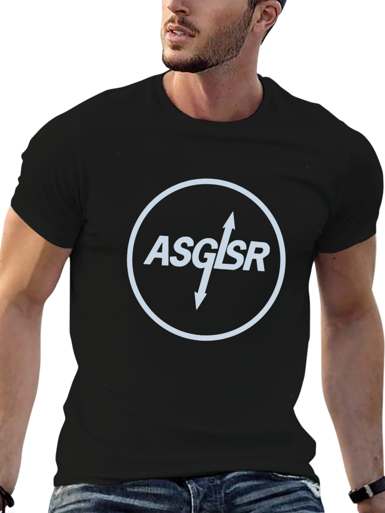 ASGSR Arrow Circle Tee - Modern Graphic T-Shirt