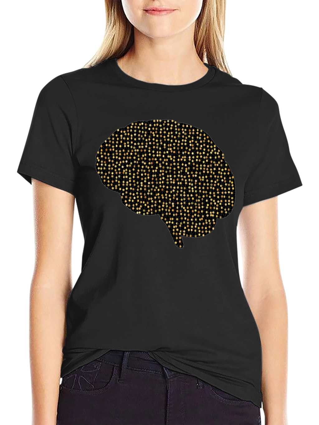 Brain Graphic Tee - Creative Design
