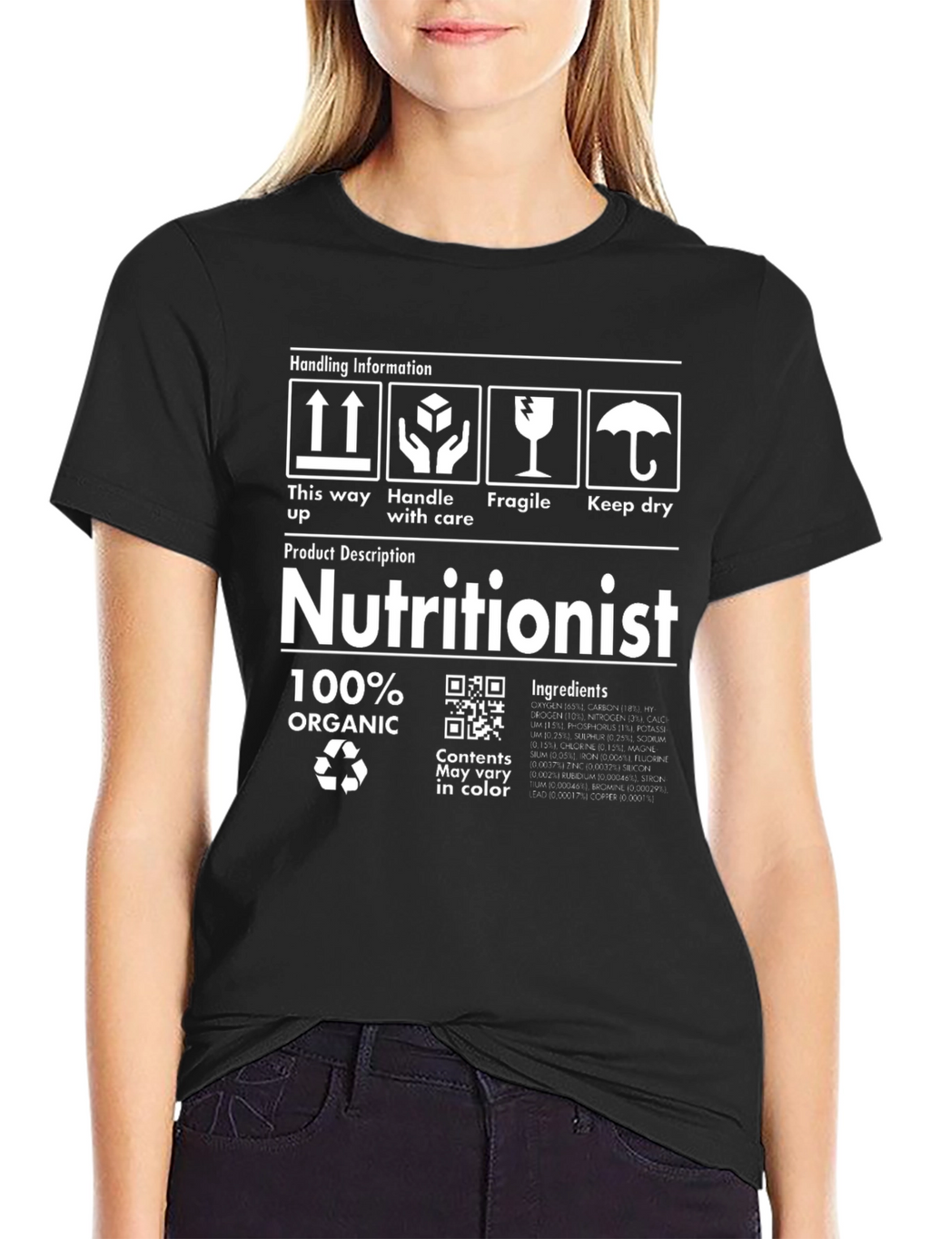 Nutritionist Organic T-Shirt