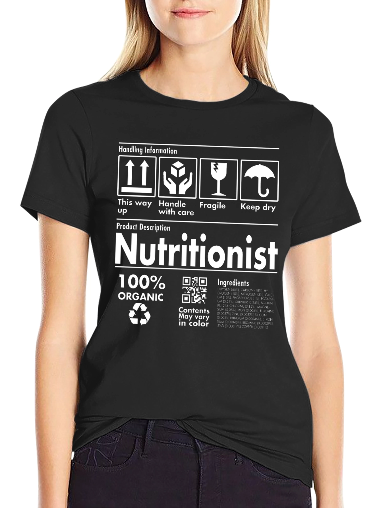 Nutritionist Organic T-Shirt