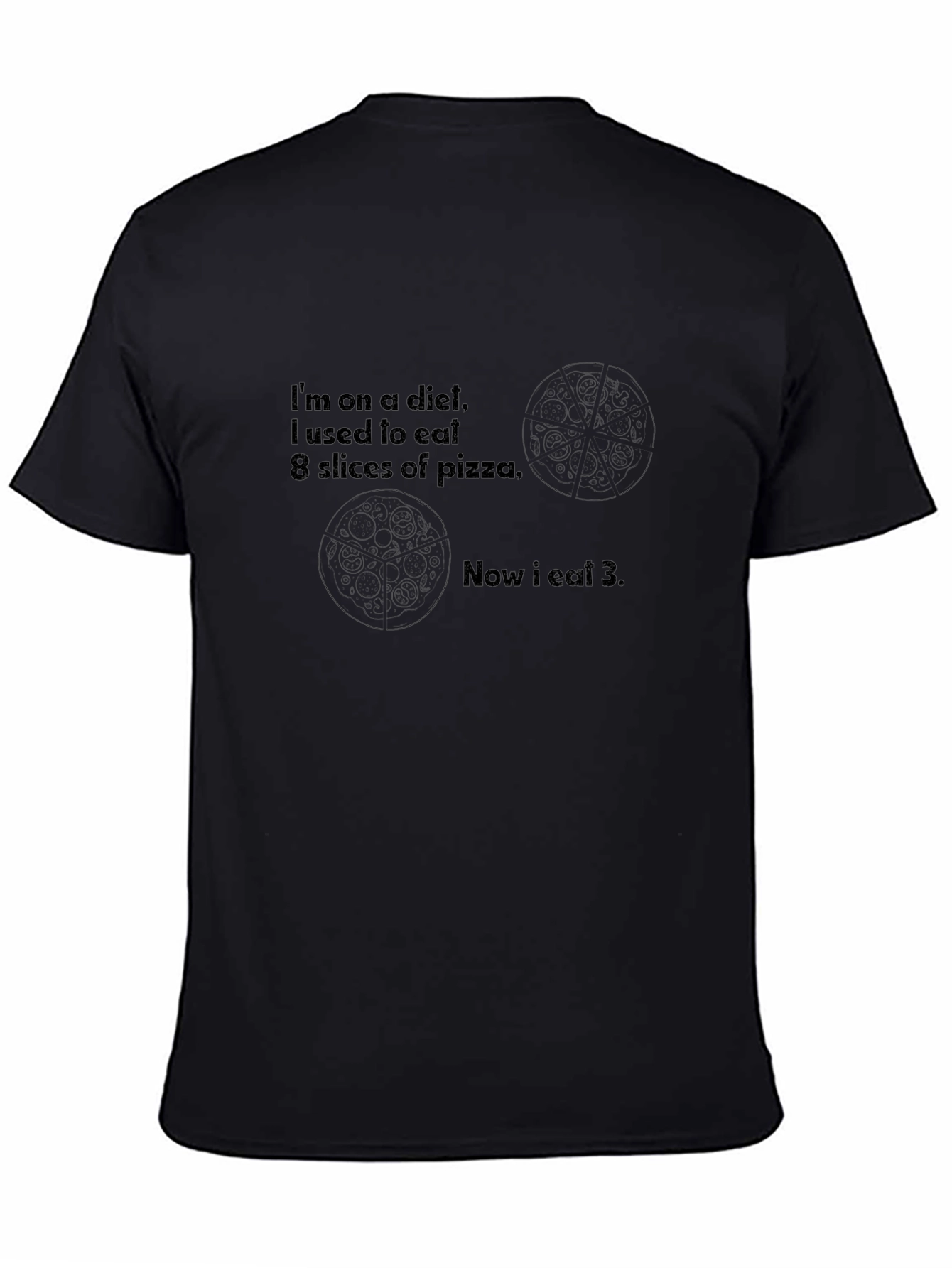 Funny Pizza Diet T-Shirt - Humor Apparel