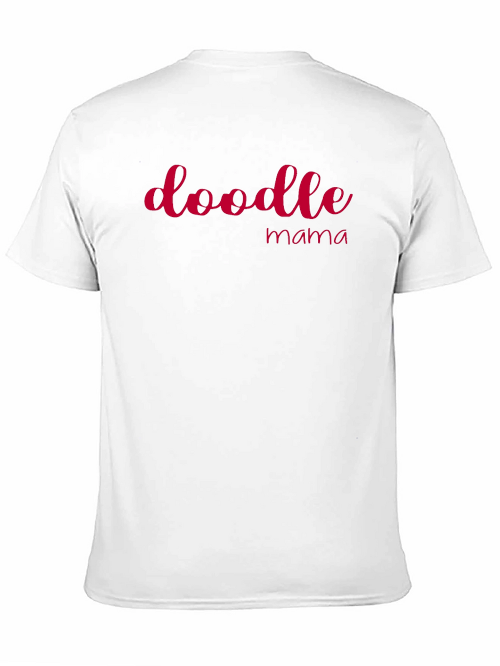 Doodle Mama T-Shirt - Black Crew Neck Tee