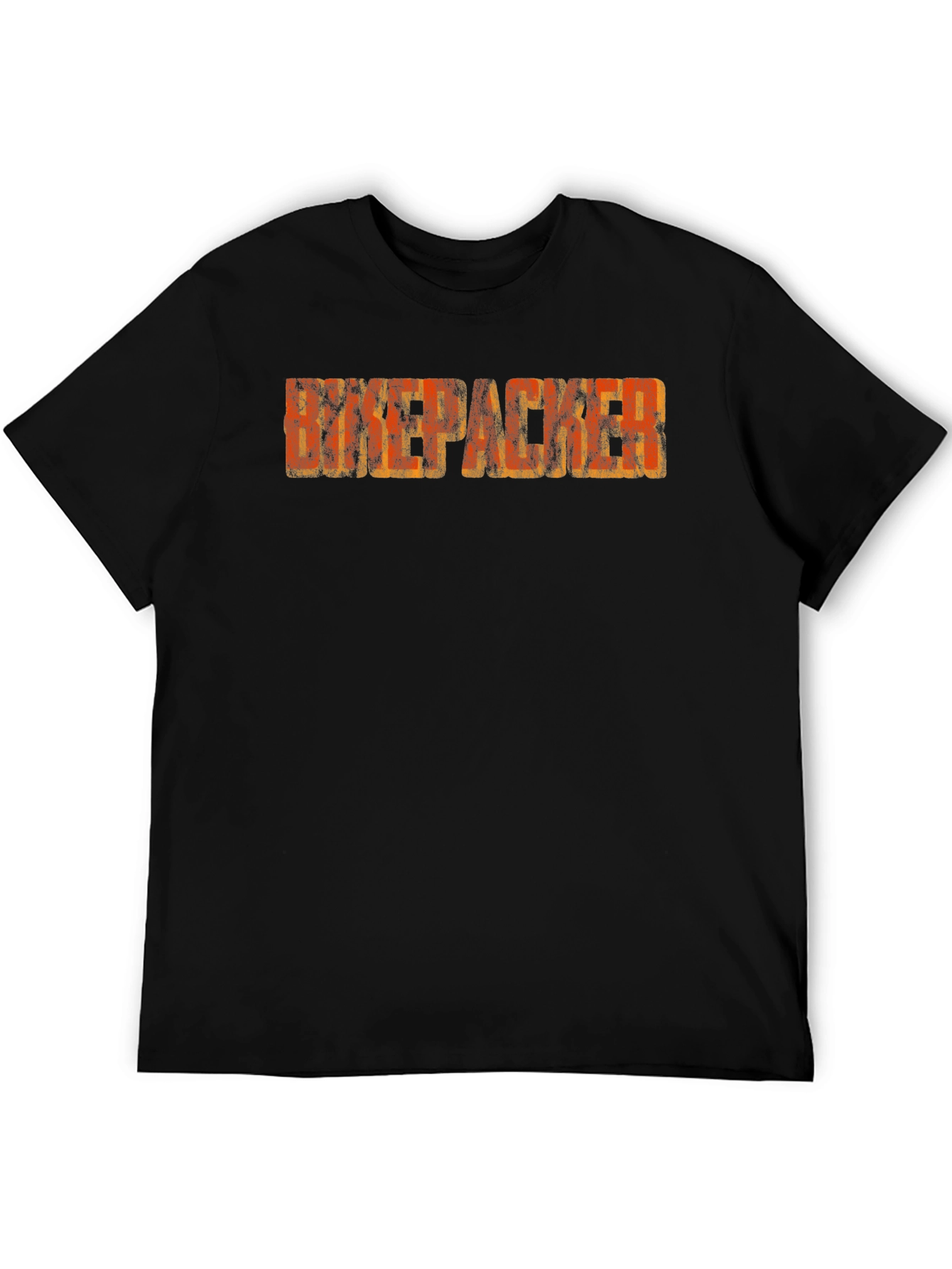 Distressed Backpacker Graphic T-Shirt