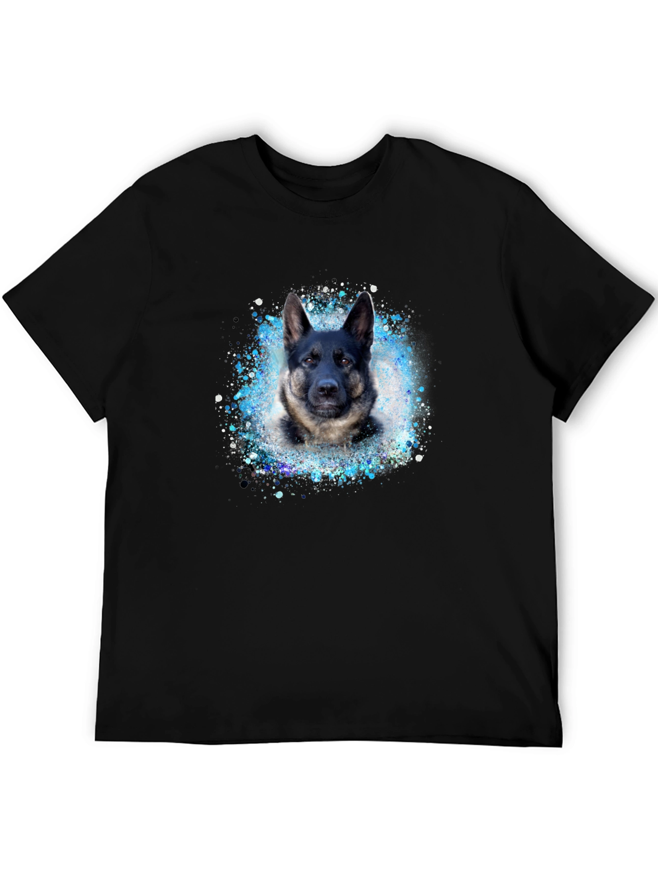 German Shepherd Watercolor T-Shirt