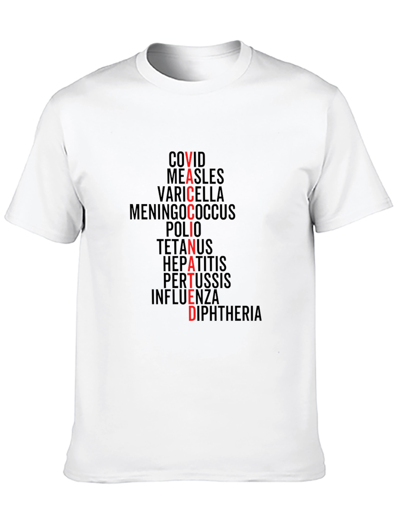 Vaccinated T-Shirt - Disease Prevention