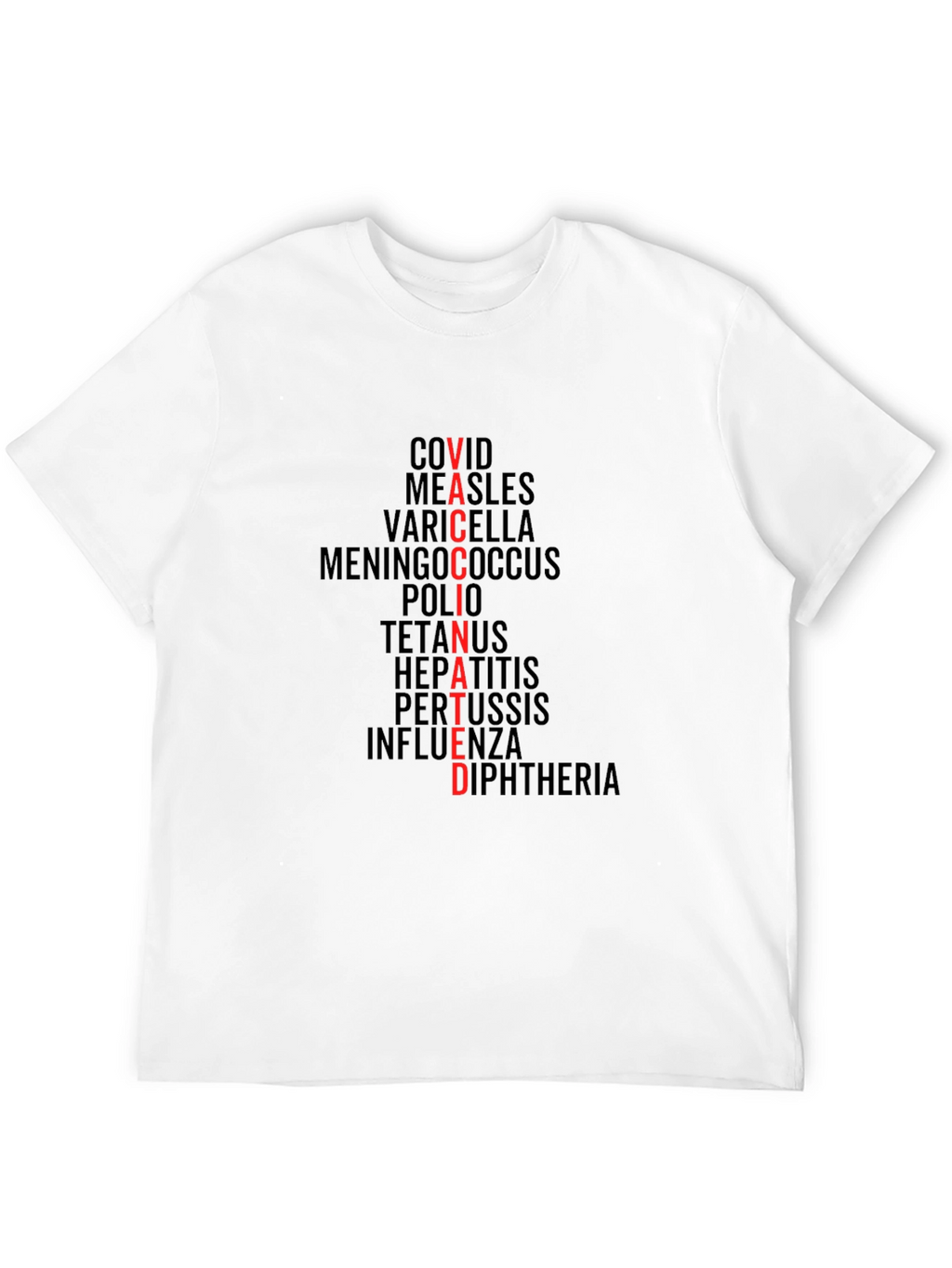 Vaccinated T-Shirt - Disease Prevention