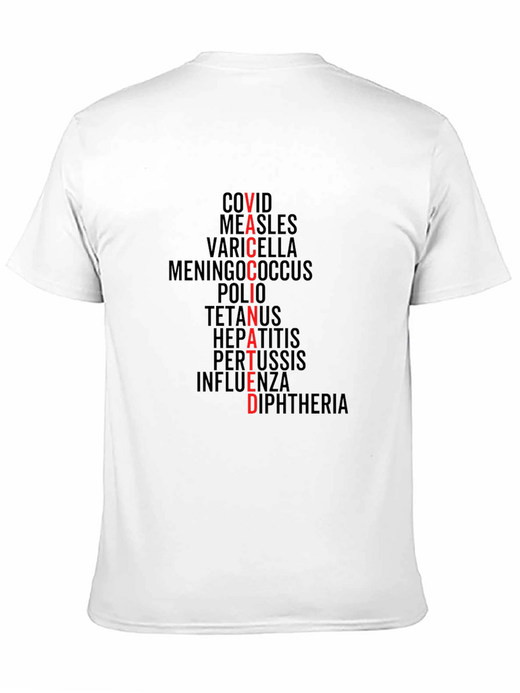 Vaccinated T-Shirt - Disease Prevention