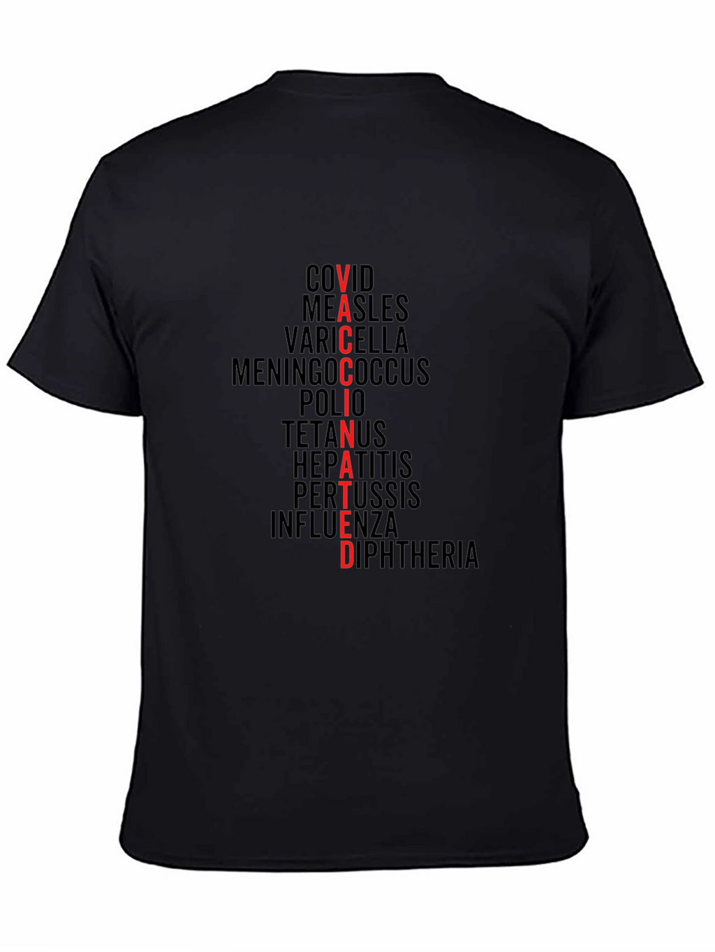 Vaccinated T-Shirt - Disease Prevention