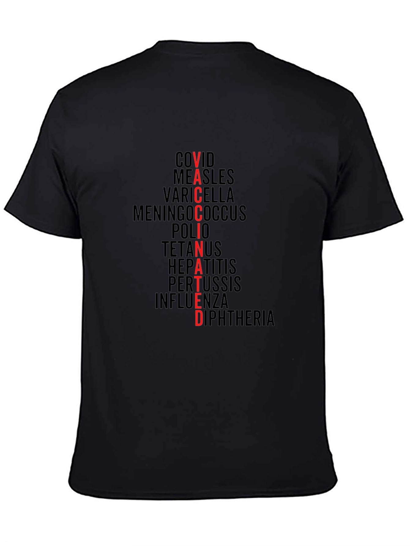 Vaccinated T-Shirt - Disease Prevention