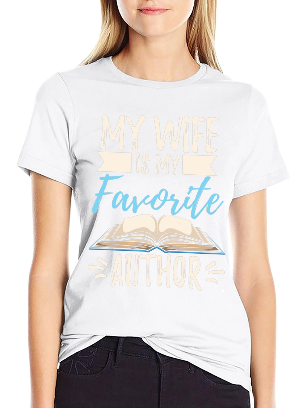 My Wife is My Favorite Author T-Shirt