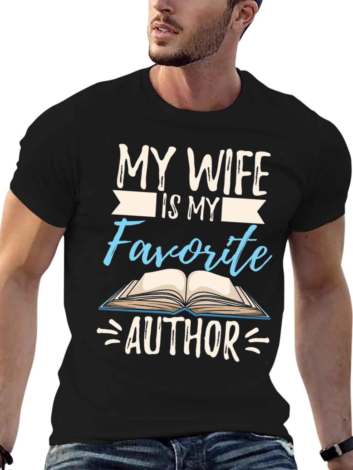 My Wife is My Favorite Author T-Shirt