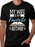 My Wife is My Favorite Author T-Shirt
