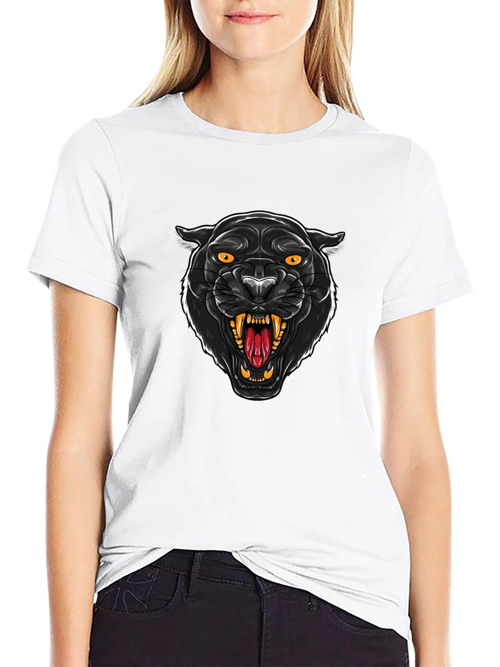 Black Panther Graphic Tee - Fierce & Stylish