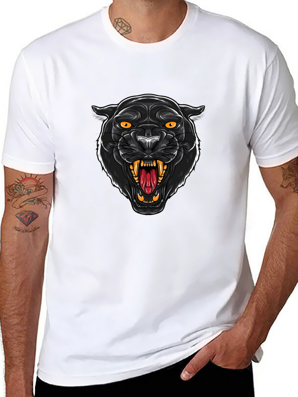 Black Panther Graphic Tee - Fierce & Stylish
