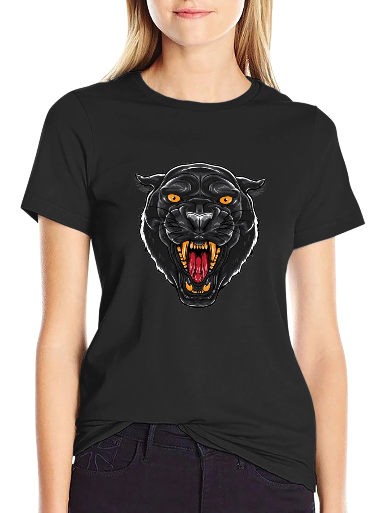 Black Panther Graphic Tee - Fierce & Stylish