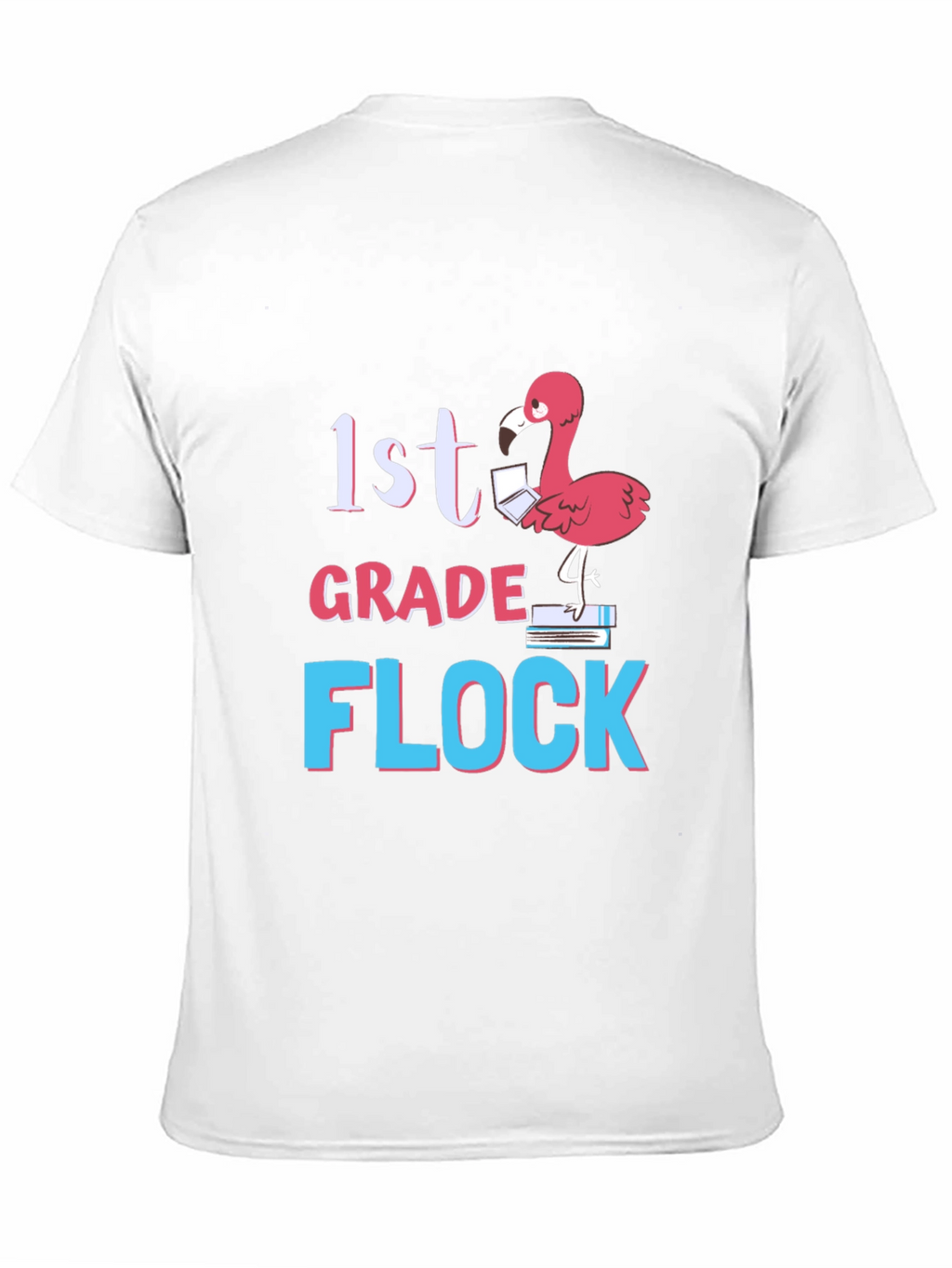 1st Grade Flock Flamingo T-Shirt