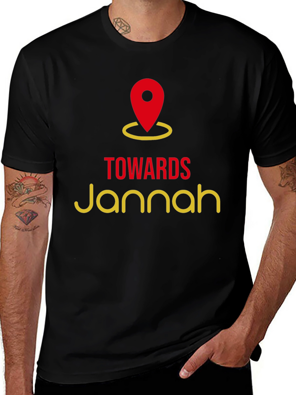 Towards Jannah T-Shirt - Islamic Reminder