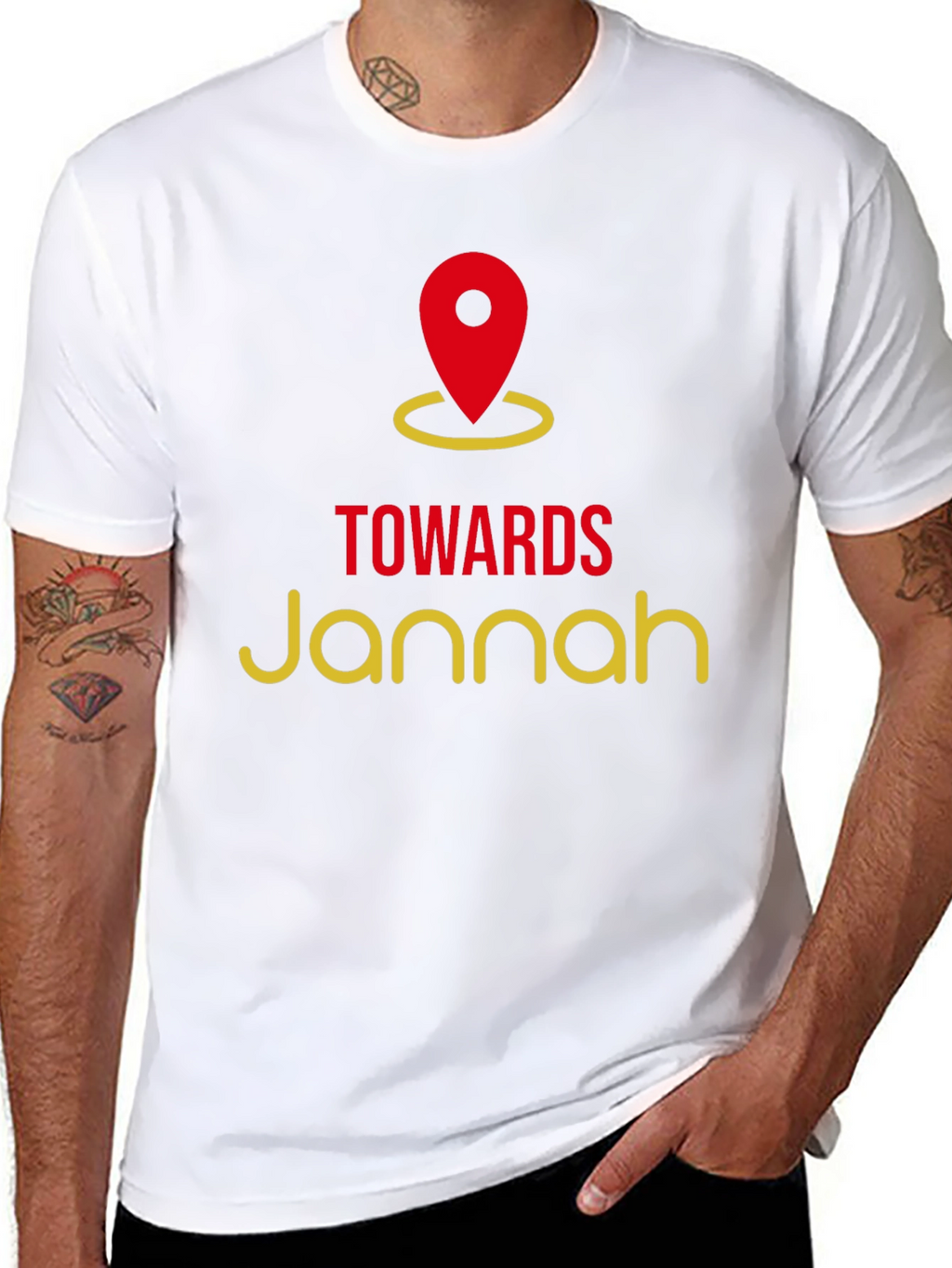Towards Jannah T-Shirt - Islamic Reminder