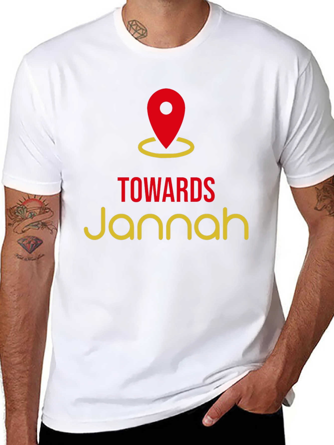 Towards Jannah T-Shirt - Islamic Reminder