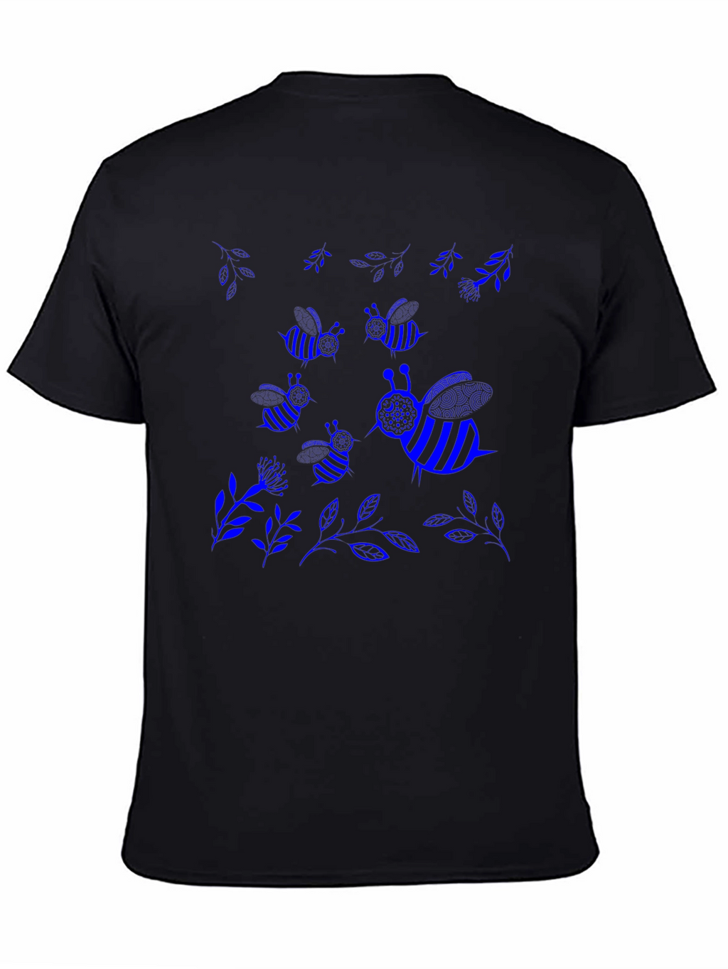 Bee Graphic Black T-Shirt