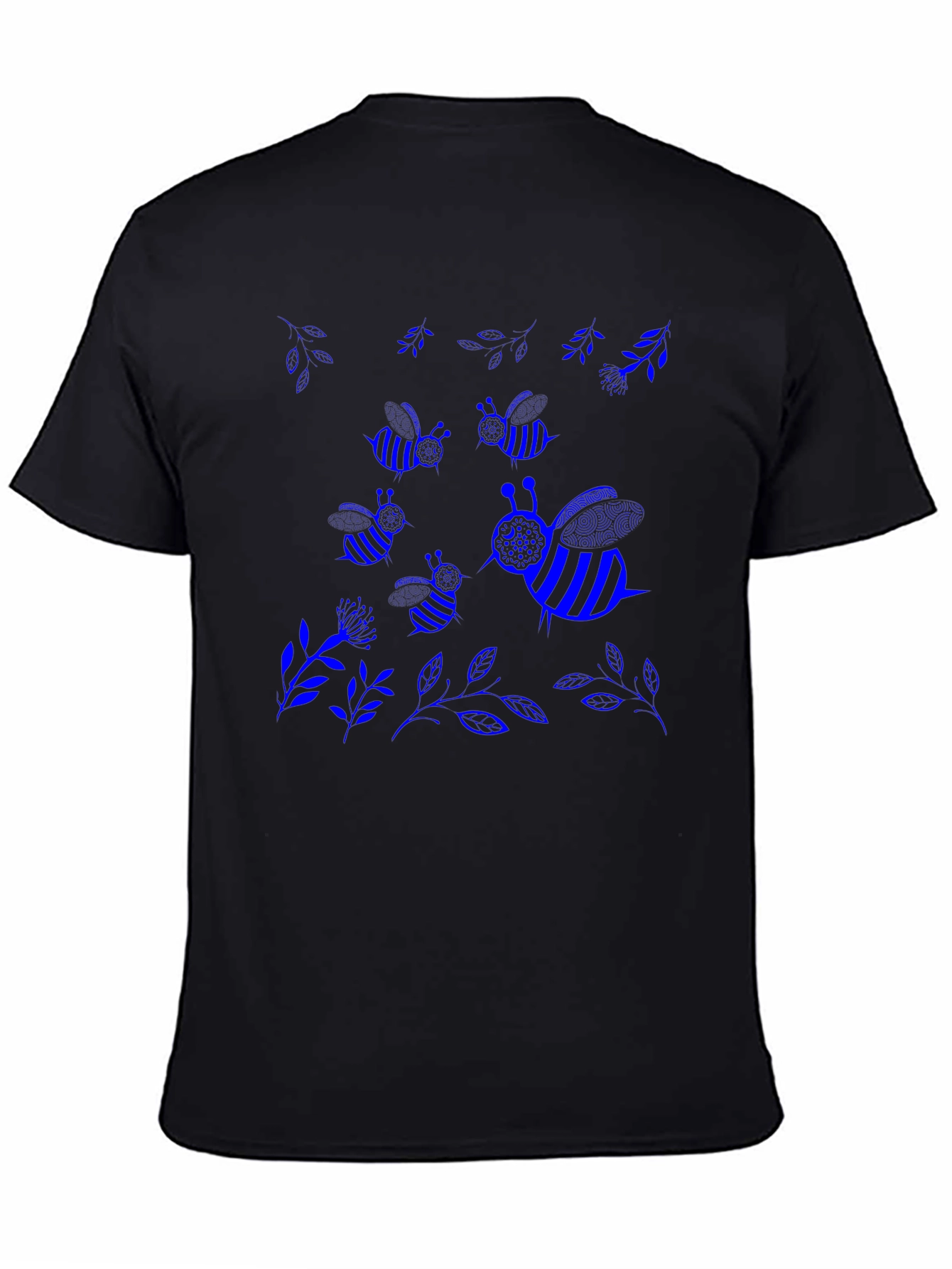 Bee Graphic Black T-Shirt