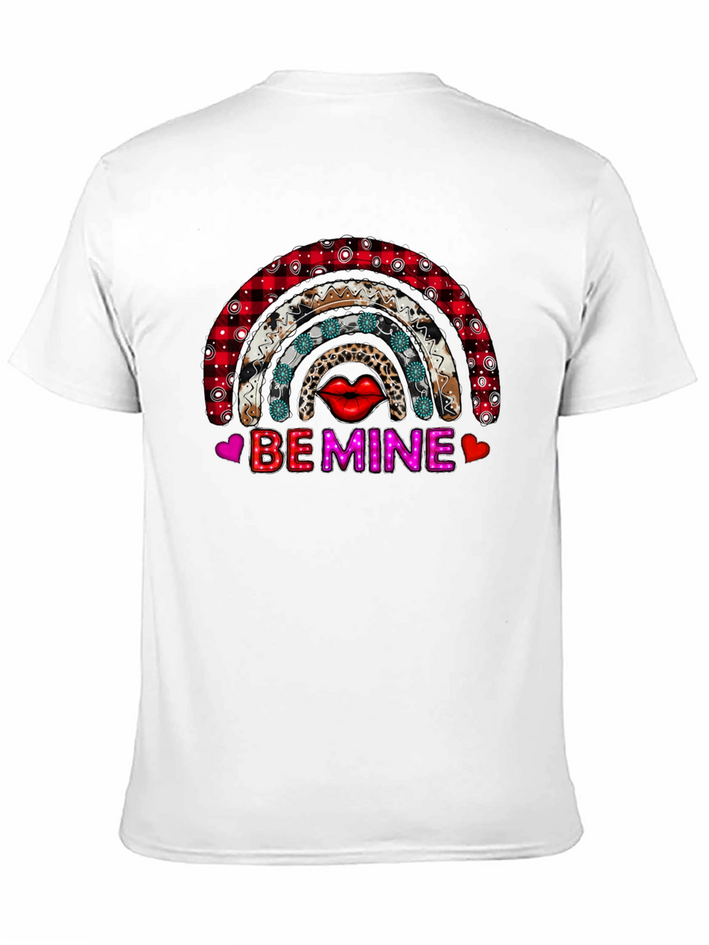 Be Mine Valentines Rainbow T-Shirt