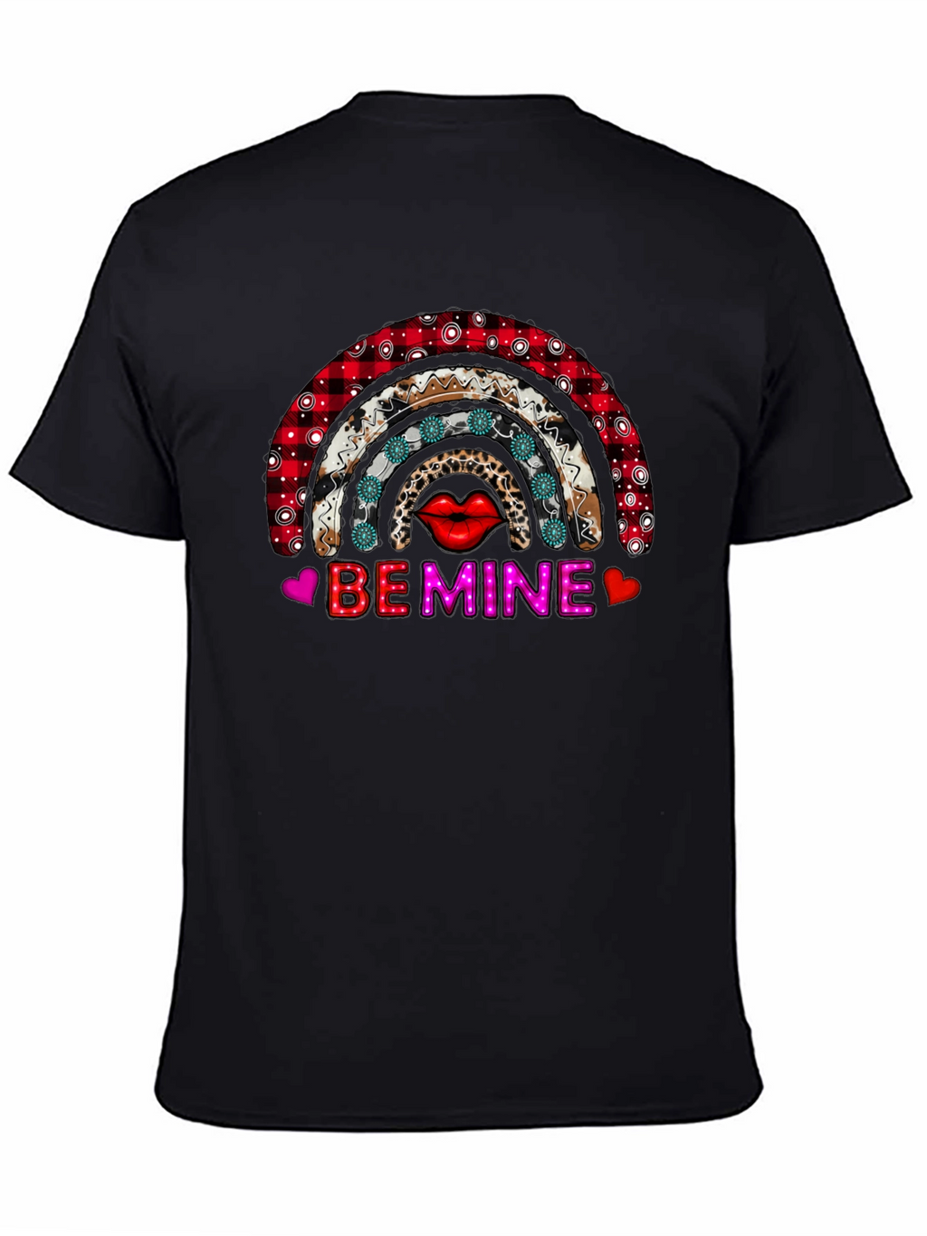 Be Mine Valentines Rainbow T-Shirt