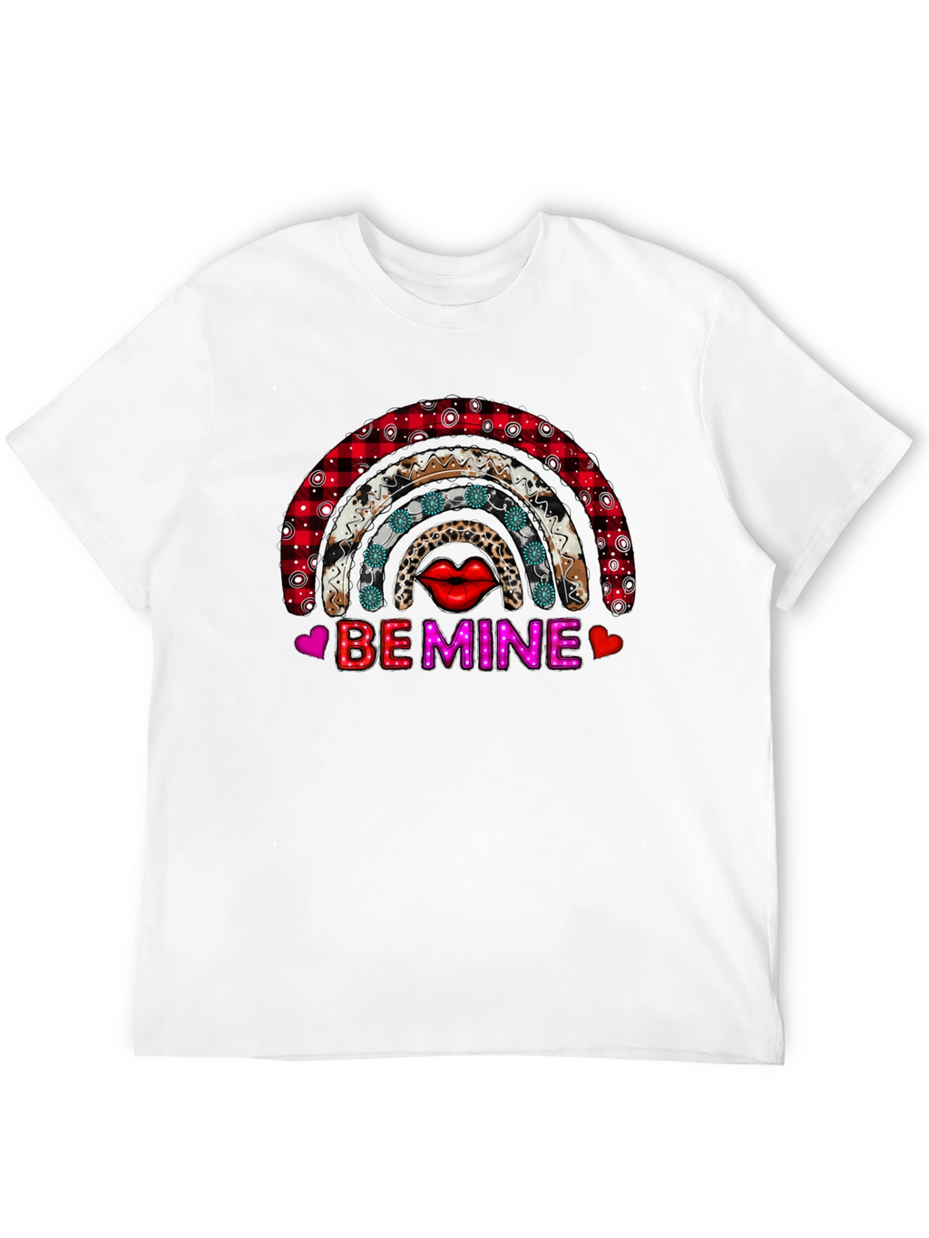 Be Mine Valentines Rainbow T-Shirt