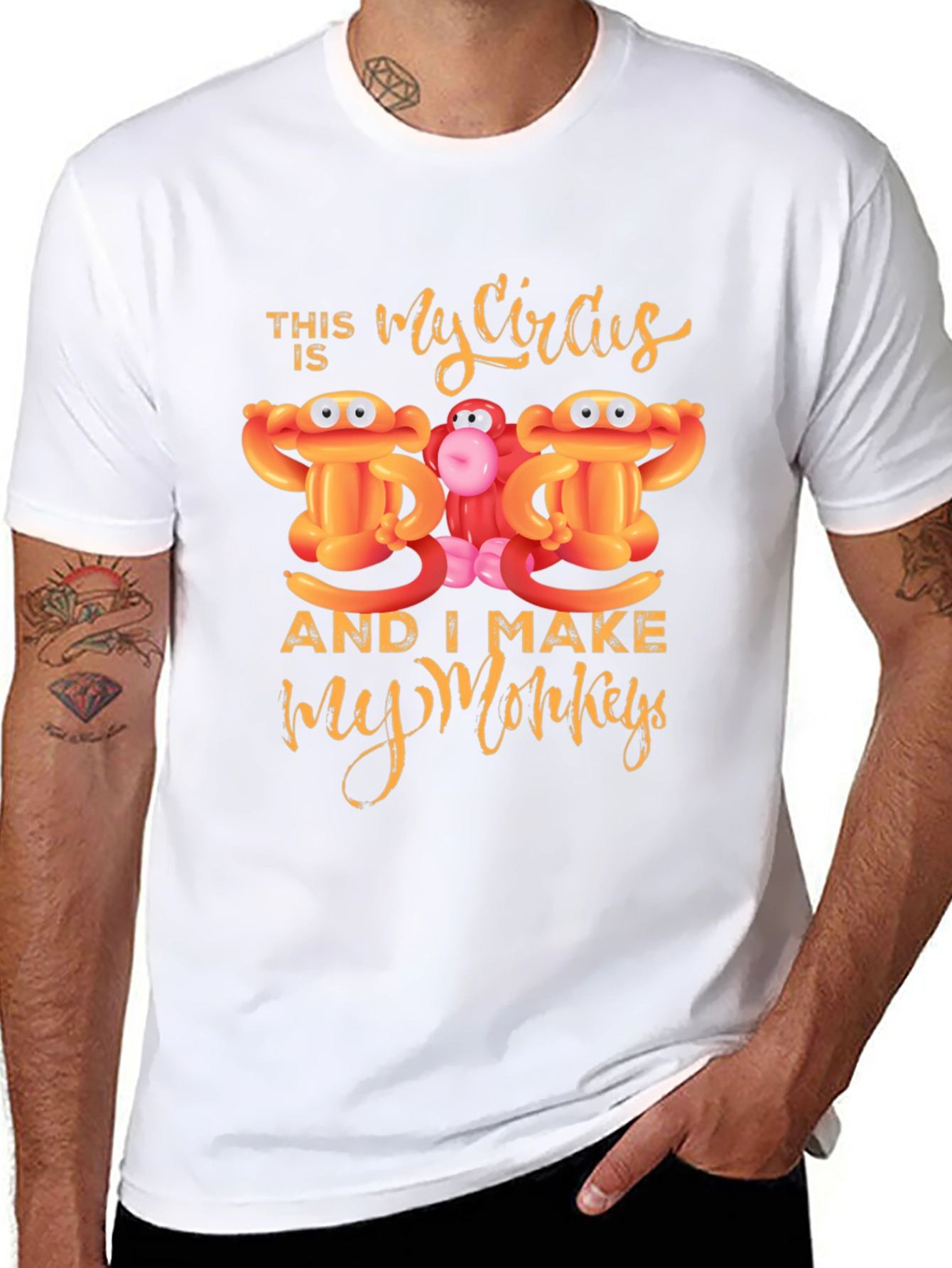 My Circus My Monkeys Graphic Tee