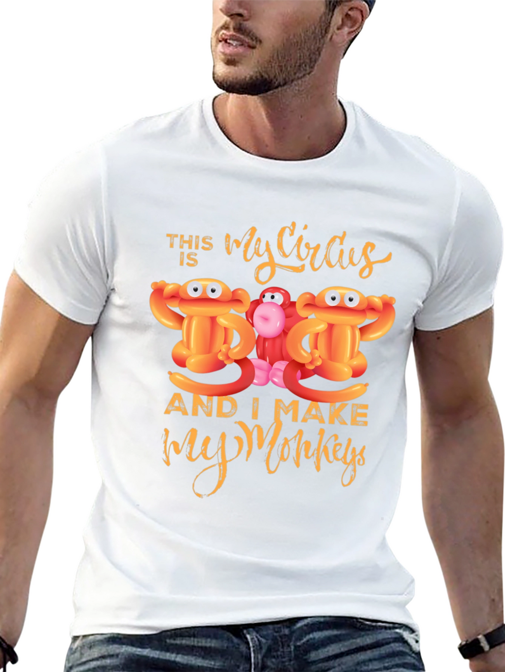 My Circus My Monkeys Graphic Tee