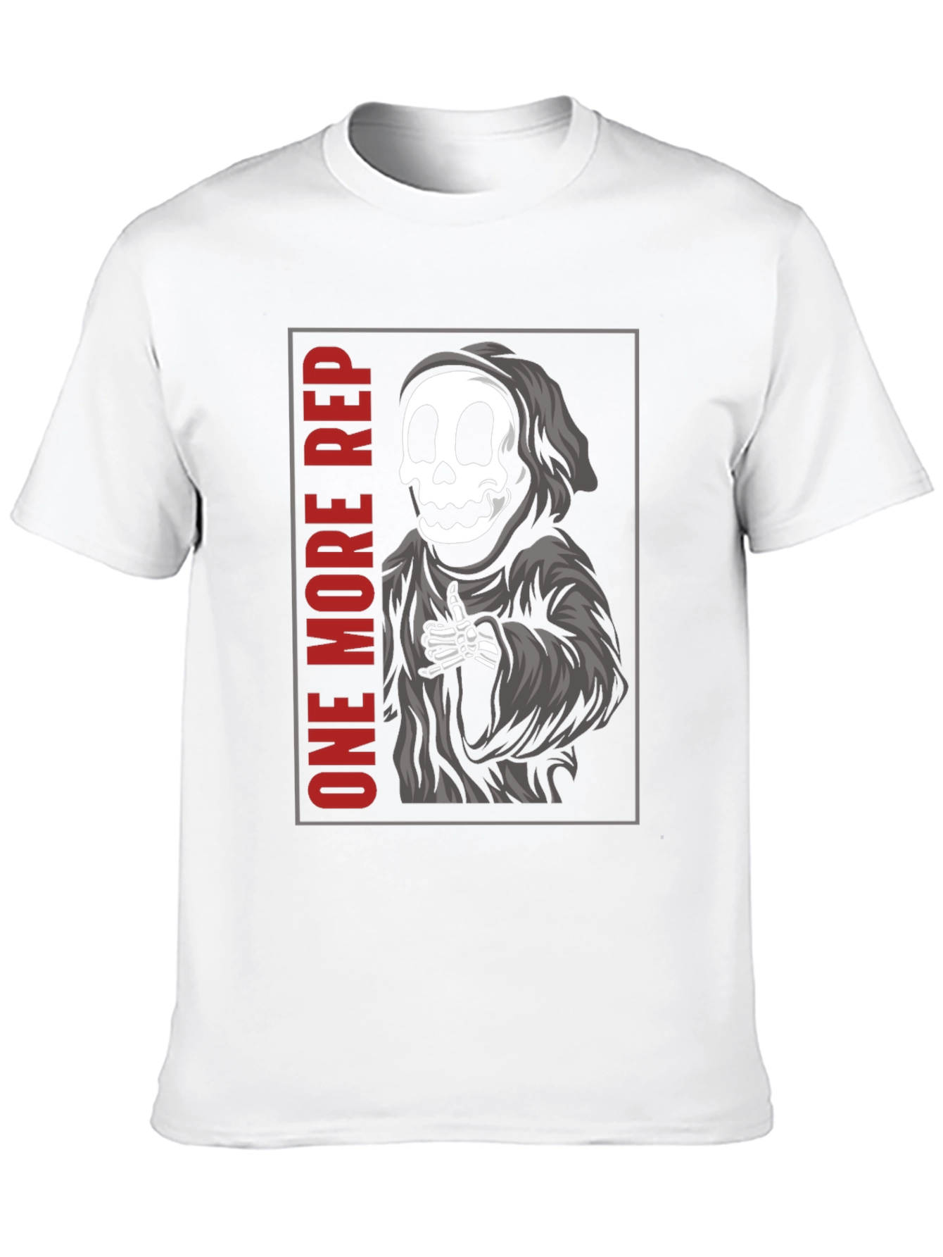 One More Rep Reaper T-Shirt - Gym Motivation