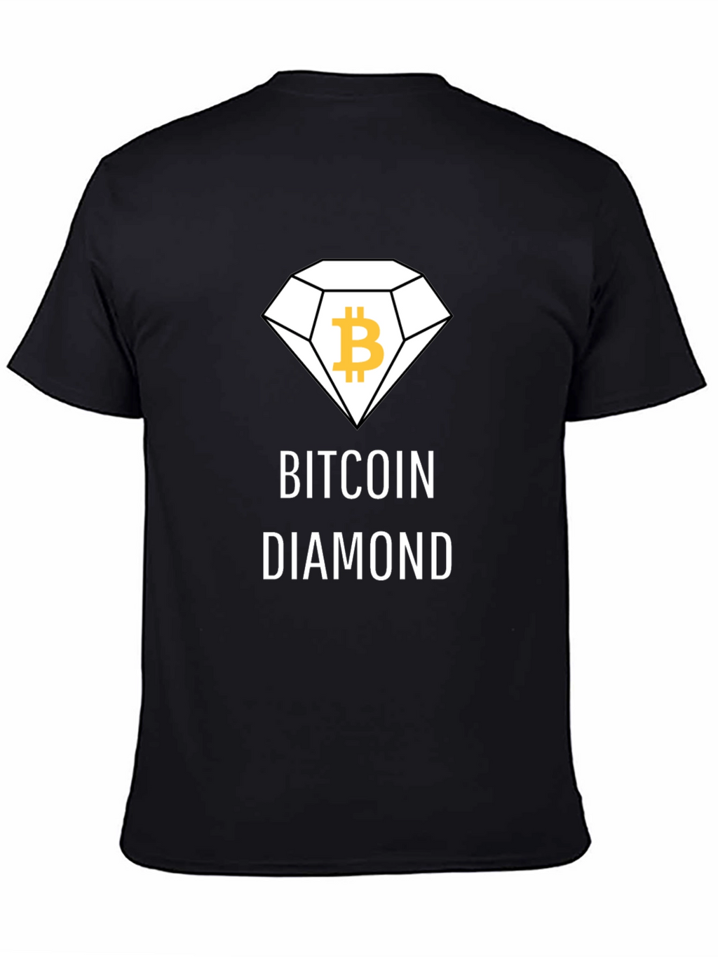 Bitcoin Diamond Black T-Shirt
