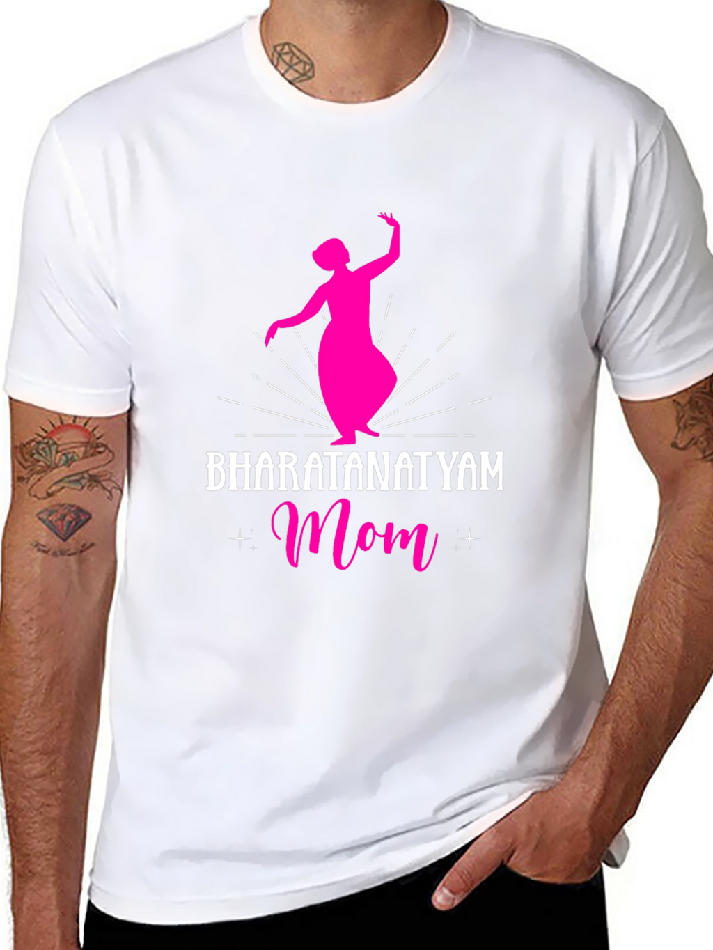 Bharatnatyam Mom T-Shirt - Dance Lover Gift