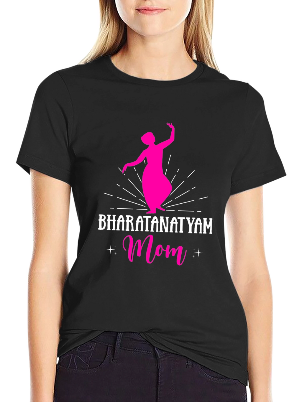 Bharatnatyam Mom T-Shirt - Dance Lover Gift