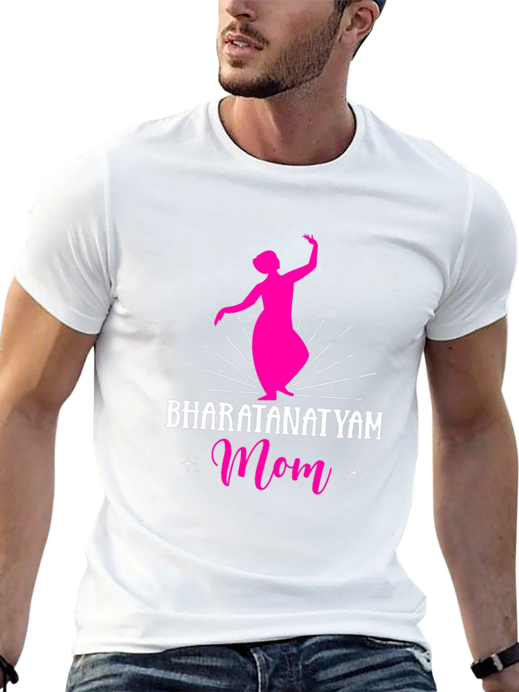 Bharatnatyam Mom T-Shirt - Dance Lover Gift
