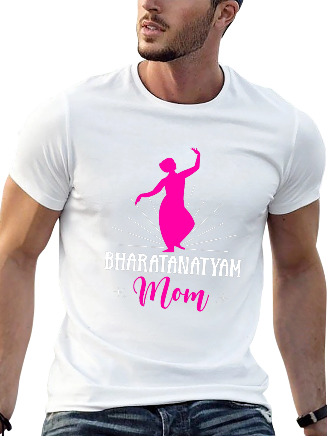 Bharatnatyam Mom T-Shirt - Dance Lover Gift