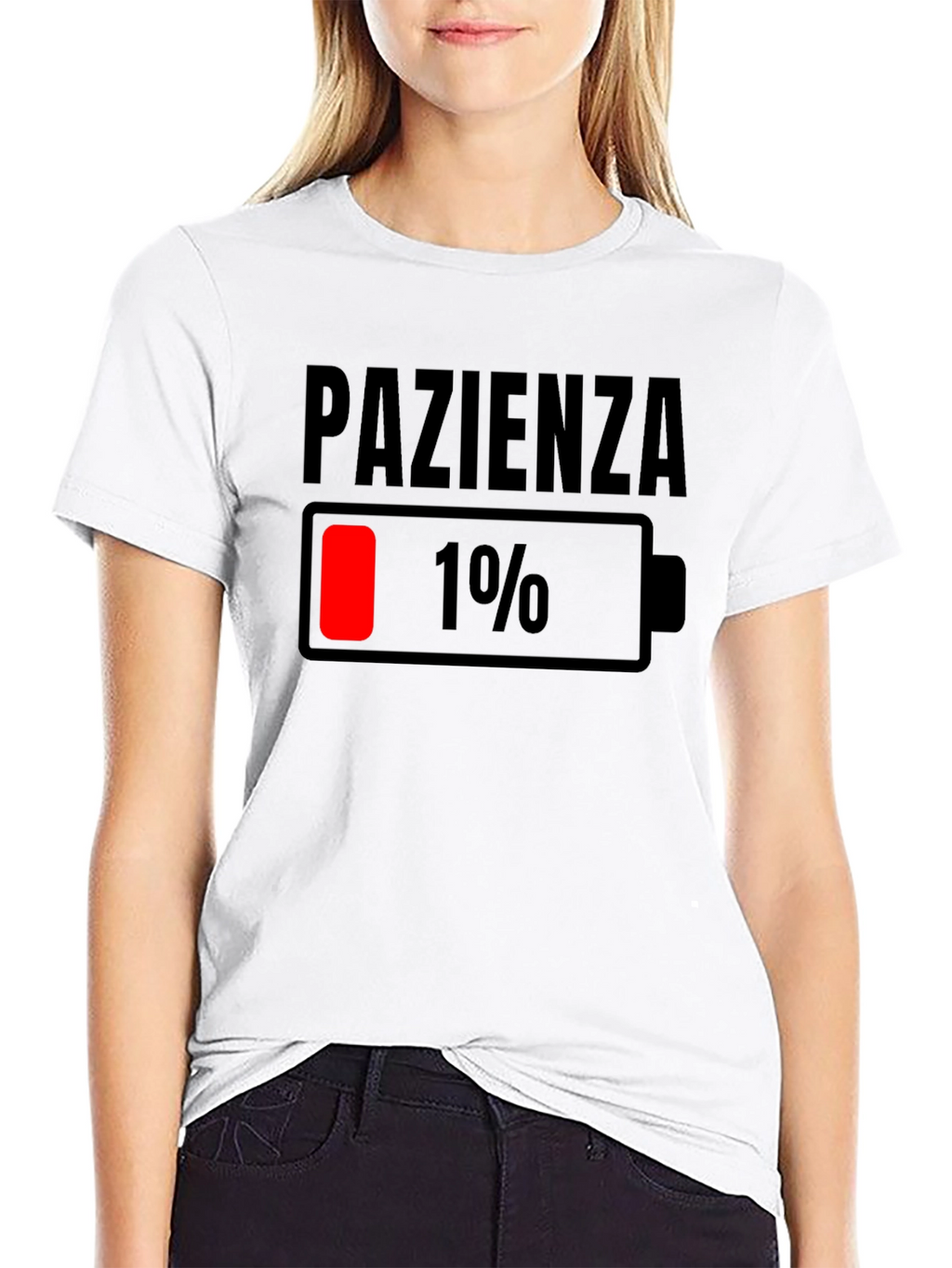 Pazienza 1% Battery Graphic Tee - Black Casual Shirt