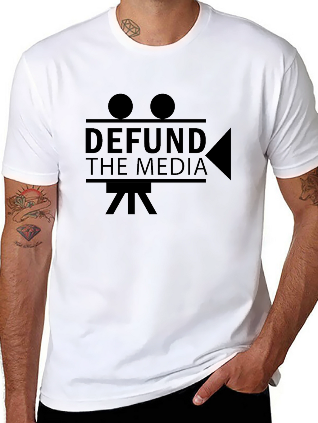 Defund the Media T-Shirt