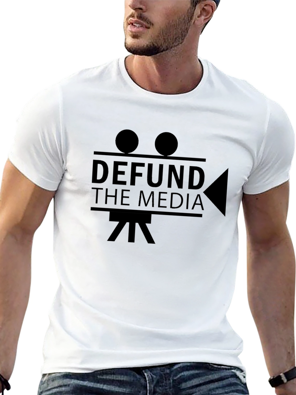 Defund the Media T-Shirt