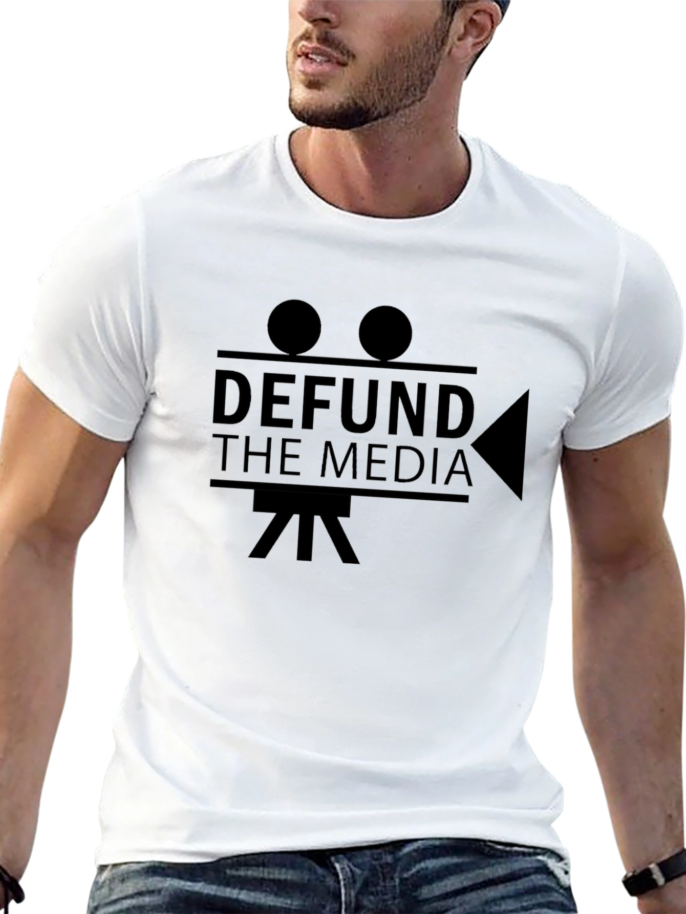 Defund the Media T-Shirt