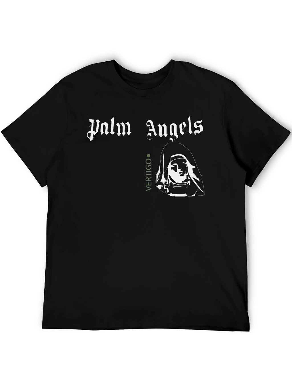 Palm Angels Vertigo Graphic Tee - Black