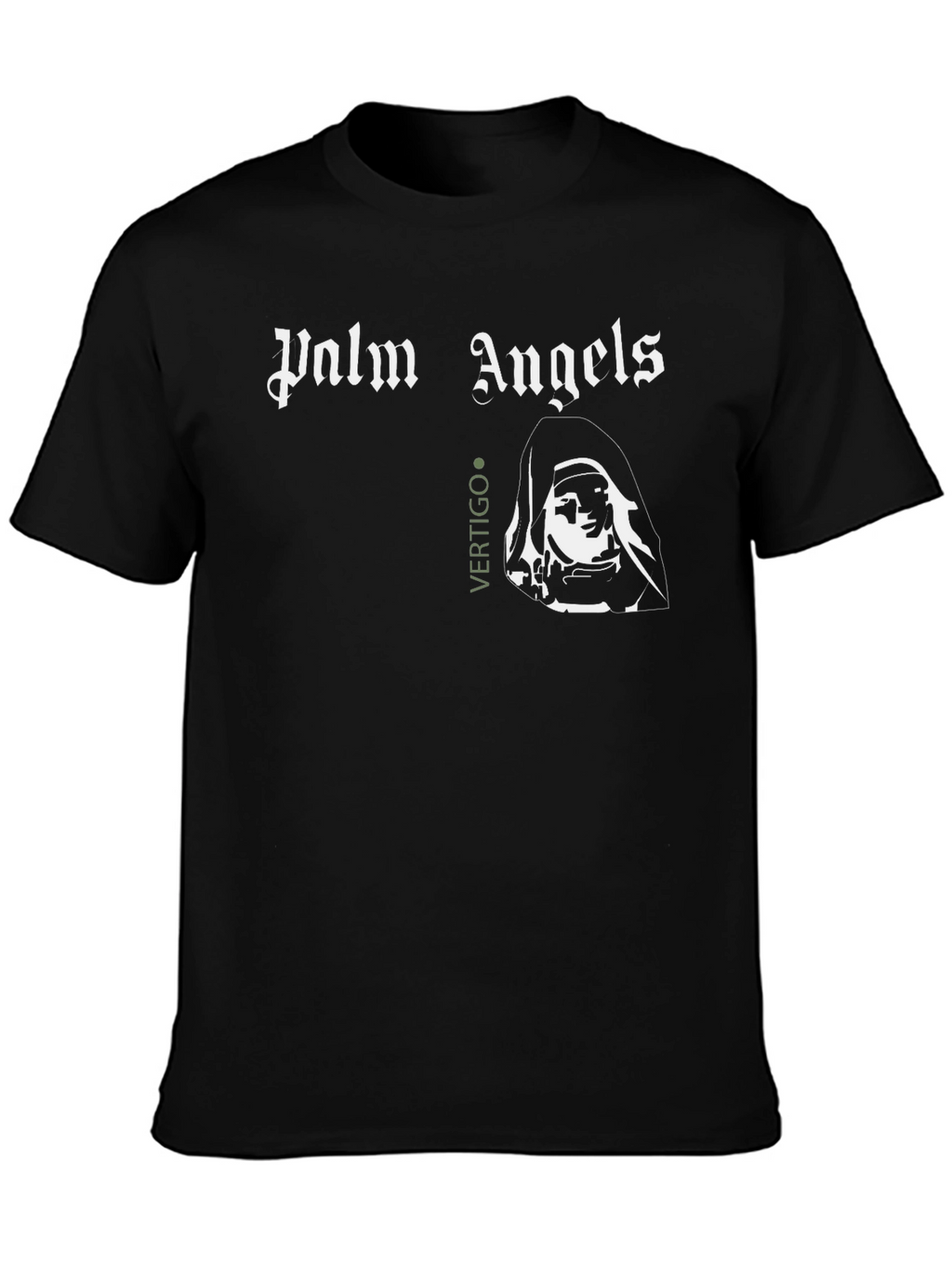 Palm Angels Vertigo Graphic Tee - Black
