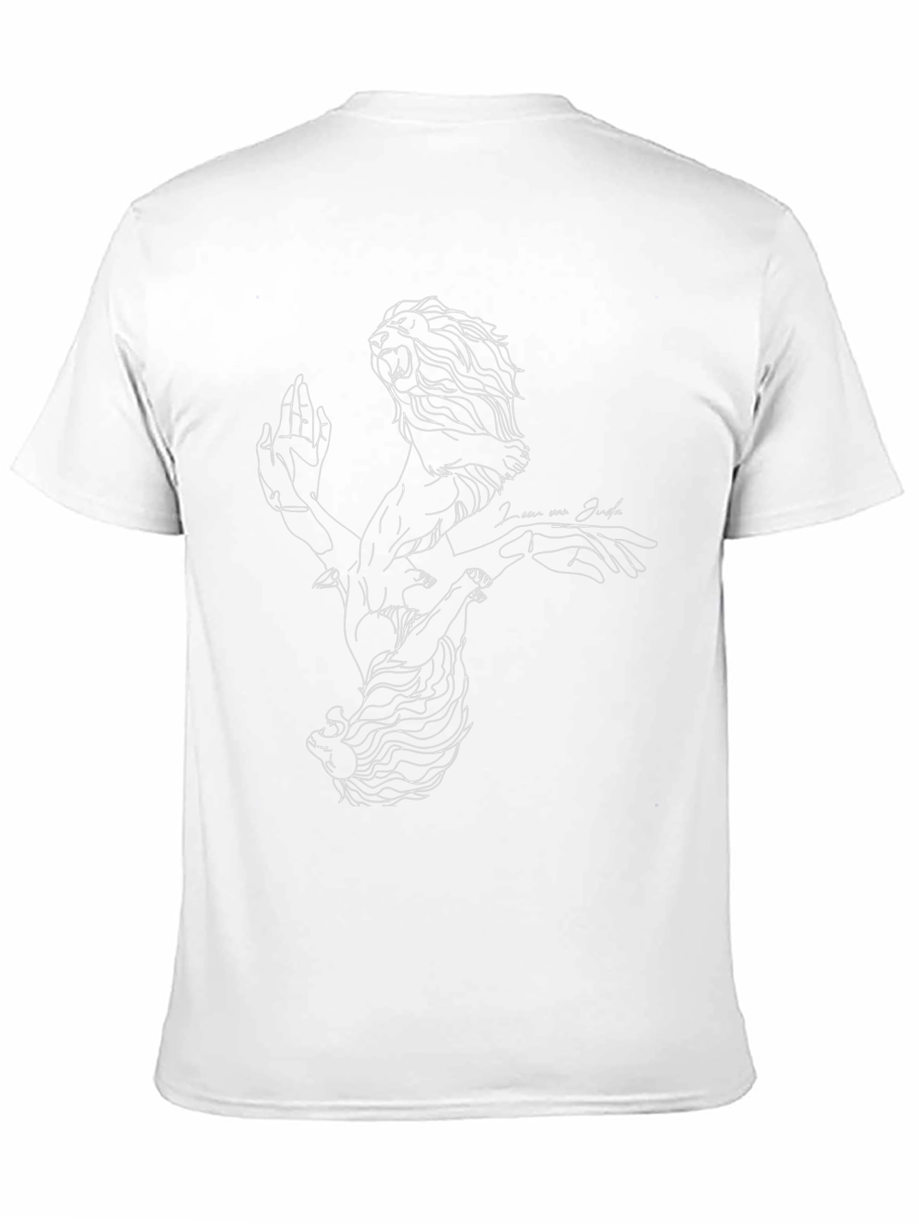 Lion of Judah Graphic Tee - Black