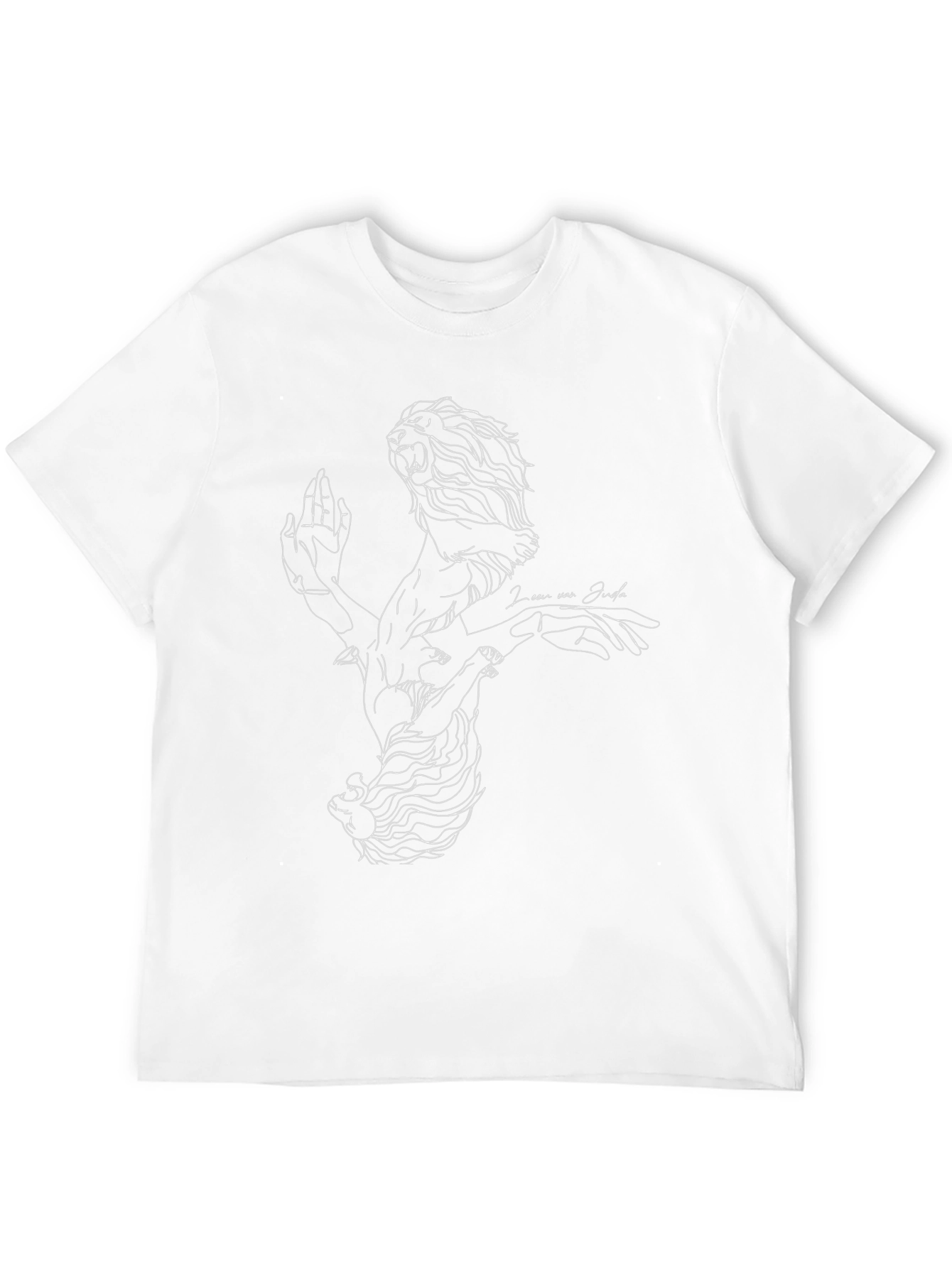 Lion of Judah Graphic Tee - Black
