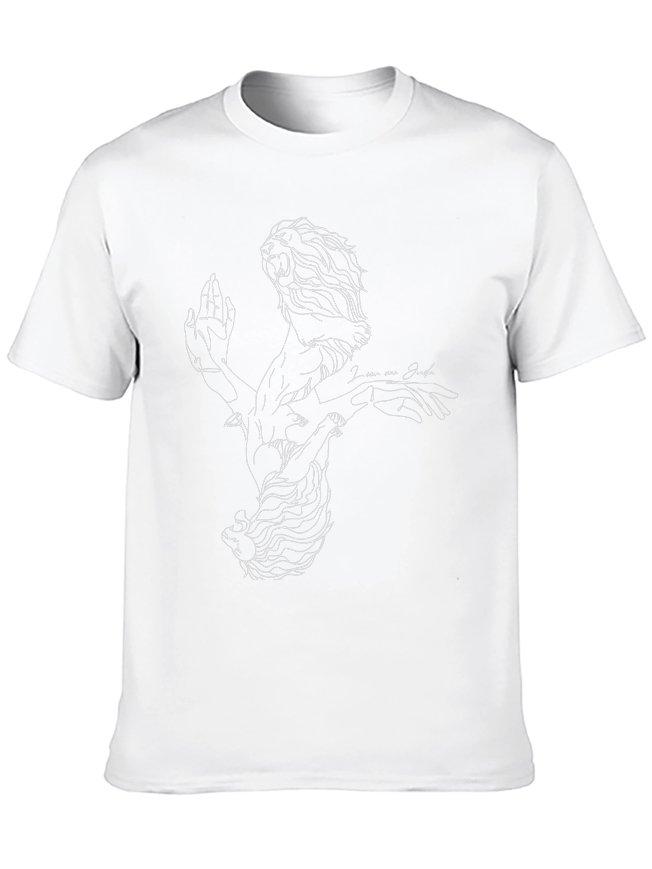 Lion of Judah Graphic Tee - Black