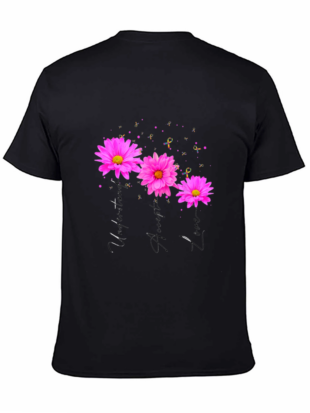 Hope Accept Love Flower T-Shirt