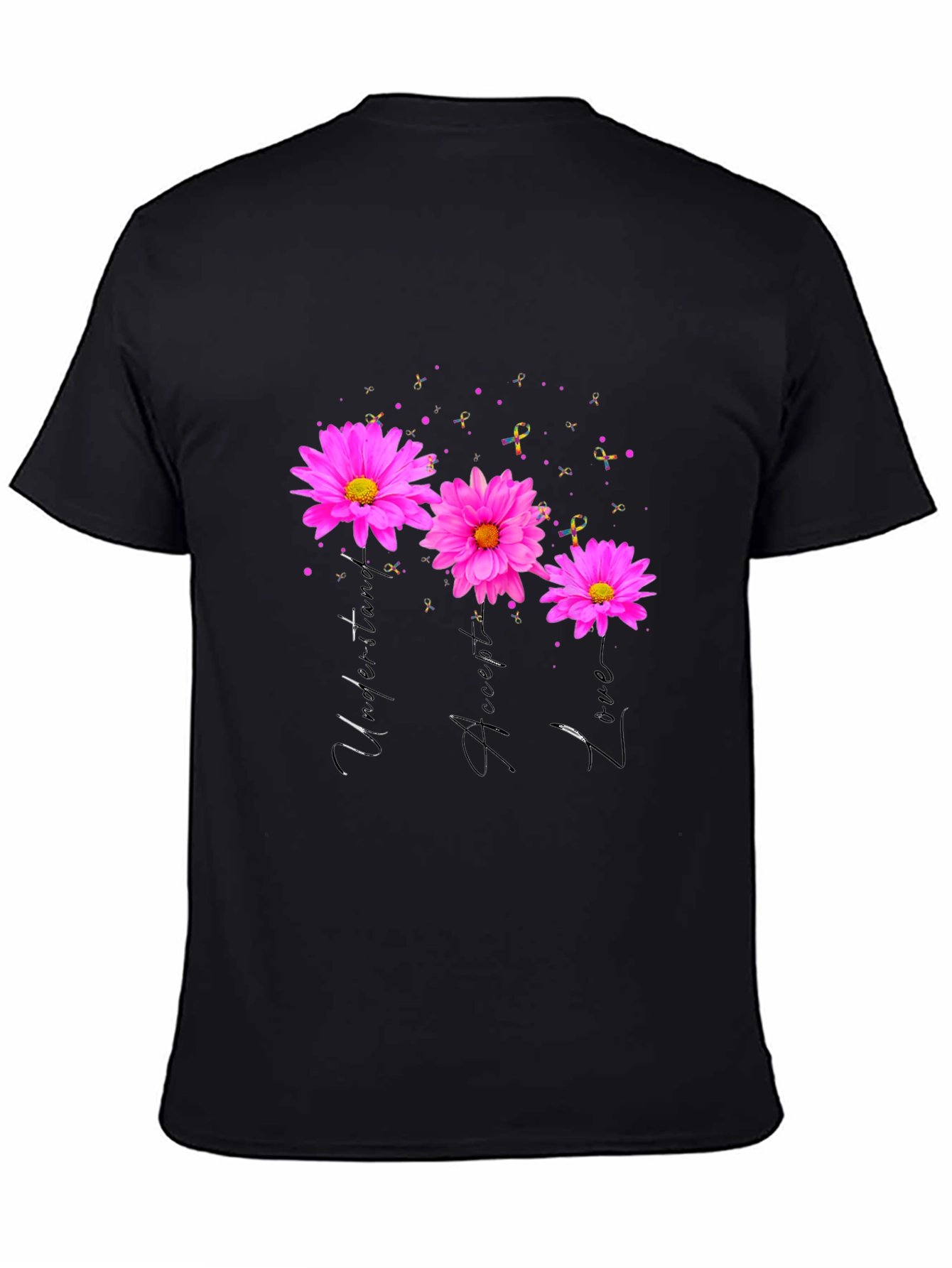 Hope Accept Love Flower T-Shirt